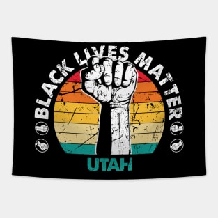 Utah black lives matter political protest Tapestry