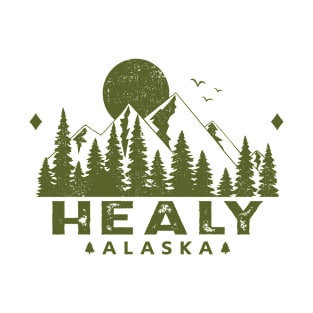 Healy Alaska Mountain Souvenir T-Shirt