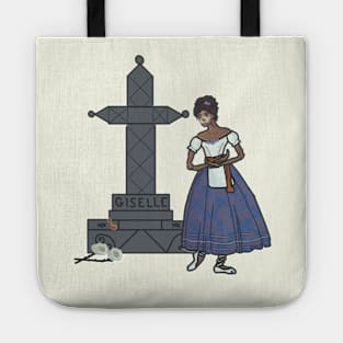 La Muerta Gisela - Southern Multicultural Giselle Ballet Concept Art Tote