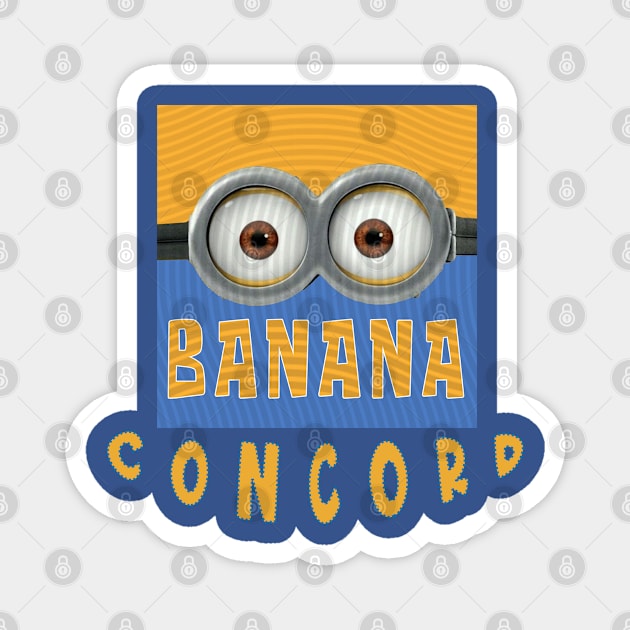 MINIONS USA CONCORD Magnet by LuckYA