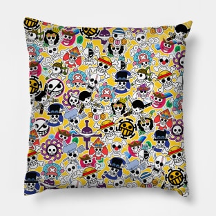 One Piece Crew Logo Pillow