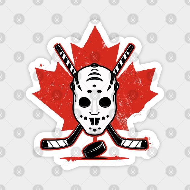 Canada Ice Hockey Magnet by zoljo