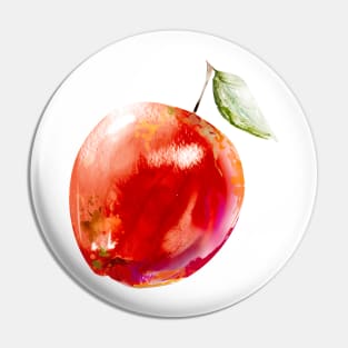 red apple Pin