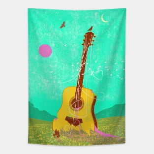 GUITAR RELIC Tapestry