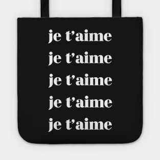 Je t'aime Tote