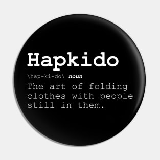 Hapkido - Meaning Dictionary Style Pin