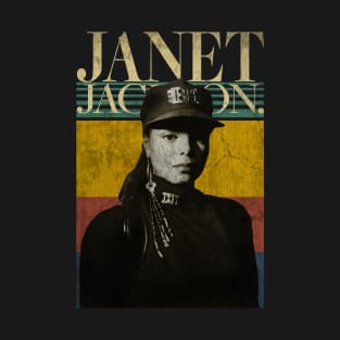 Janet Jackson // Vintage Retro Aesthetic Style // T-Shirt