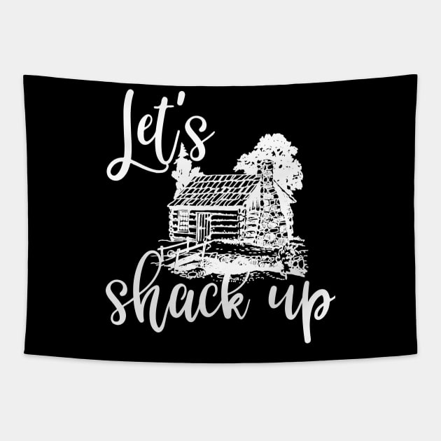 Let's Shack Up Tapestry by DANPUBLIC