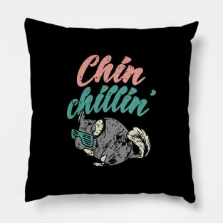 Chinchillin design for Chinchilla Lovers Pillow