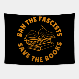 Ban The Fascists Save The Books Tapestry