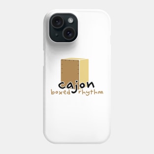 Cajon Rhythm Box Phone Case