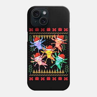 Firefly Axolotls Ugly Christmas Sweater Phone Case