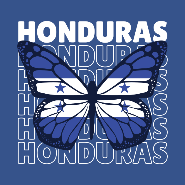 I Love Honduras // Honduran Flag // Honduran Pride by SLAG_Creative