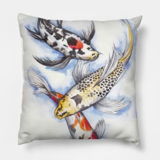 Koi Fish Pillow