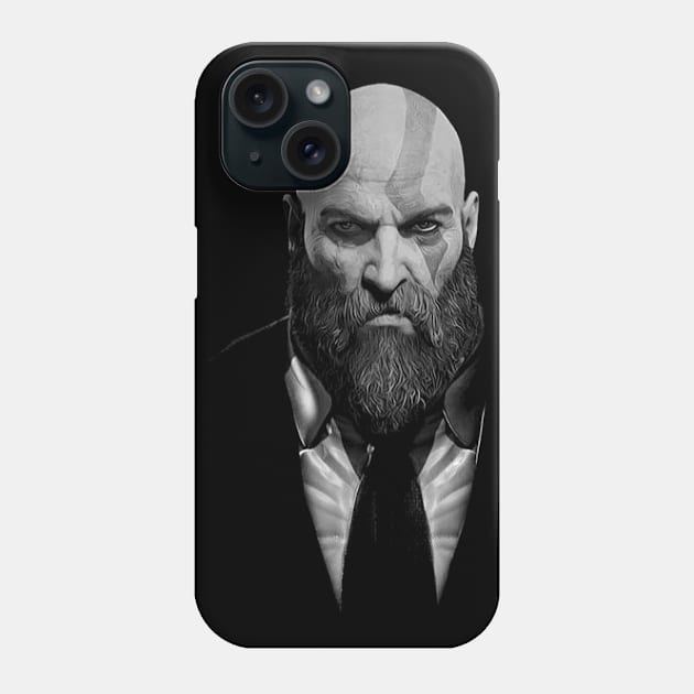 Kratos Phone Case by mariotalvio