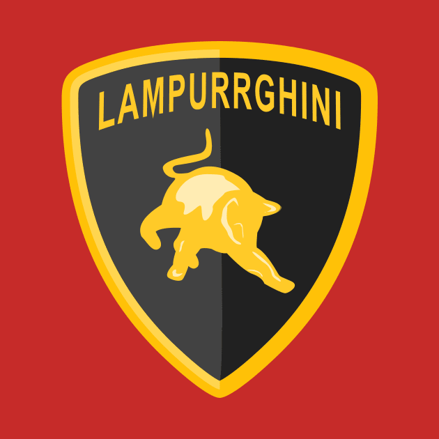 Lampurrghini The Bold Lamborghini Cat by 4U2NV-LDN