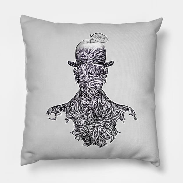 Second Son of Man Pillow by fakeface