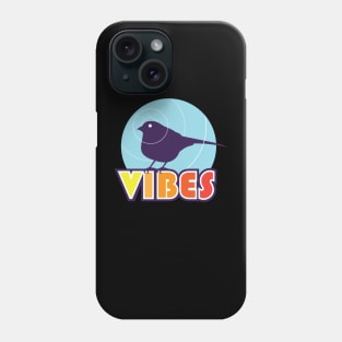 Sparrow Bird Vibes for Birdwatchers/Birdlovers - Blue Phone Case