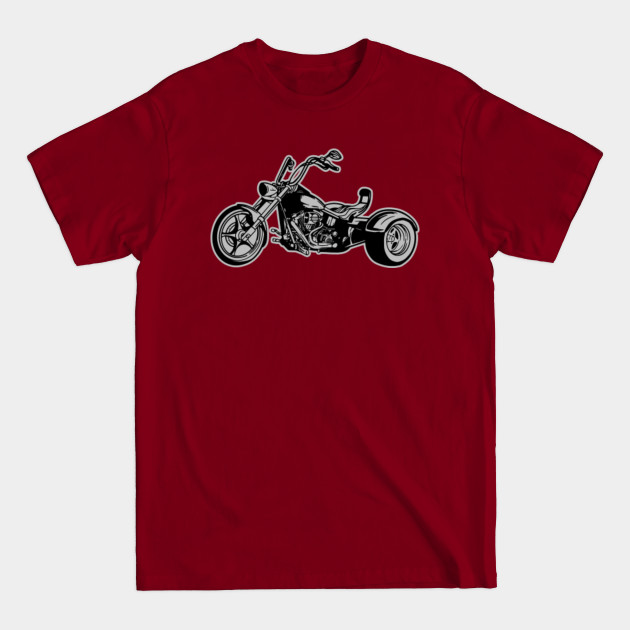 Discover Trike motor tricycle motorcyclist biker graphic - Trike - T-Shirt