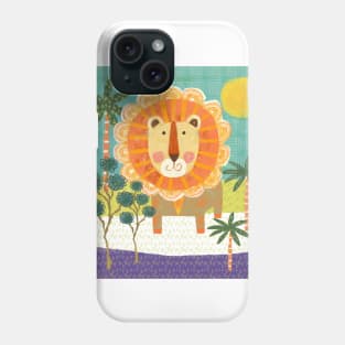 Serengeti Lion Phone Case