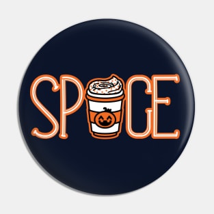 Pumpkin Spice Lover's Design Pin