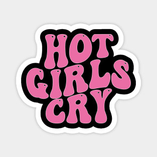 hot girls cry Magnet