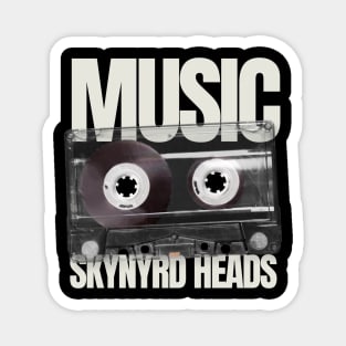 Lynyrd Skynyrd -  CASSETTE MUSIC Magnet