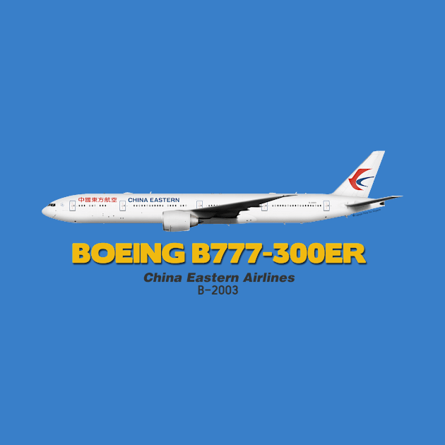 Boeing B777-300ER - China Eastern Airlines by TheArtofFlying