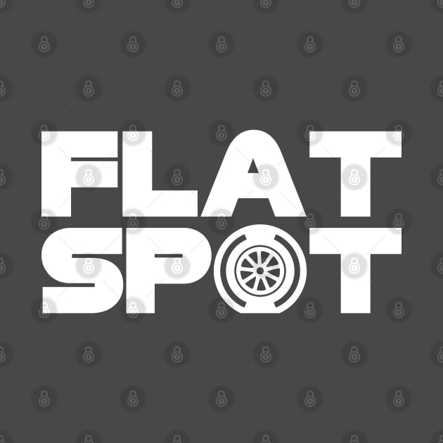 Flatspot F1 Tyre White Design by DavidSpeedDesign