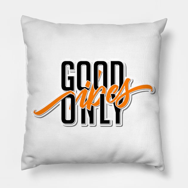 Good Vibes Pillow by Magniftee