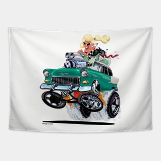 HIGH FIVE'n 1955 Chevy Aqua Tapestry