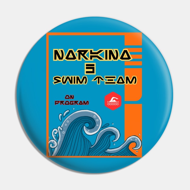 Narkina 5 Swim Team - English Pin by Spatski