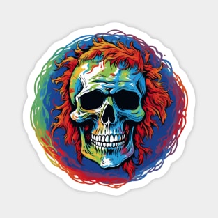 Deadhead Circular Logo Magnet