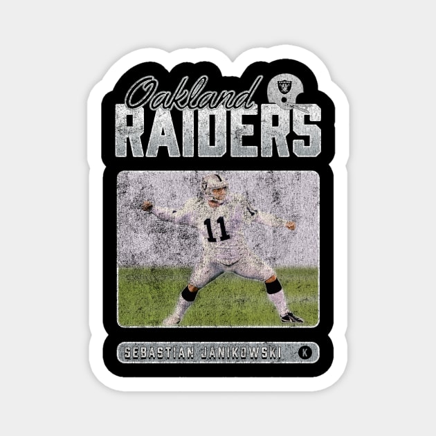 Sebastian Janikowski Magnet by KC Designs