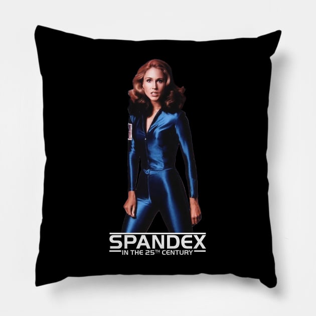 Spandex in the 25th Century Pillow by Gen-X Memories