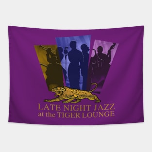 Late Night Jazz At The Tiger Lounge Tapestry