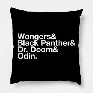 Marvel Snap Wongers On Reveal Pillow