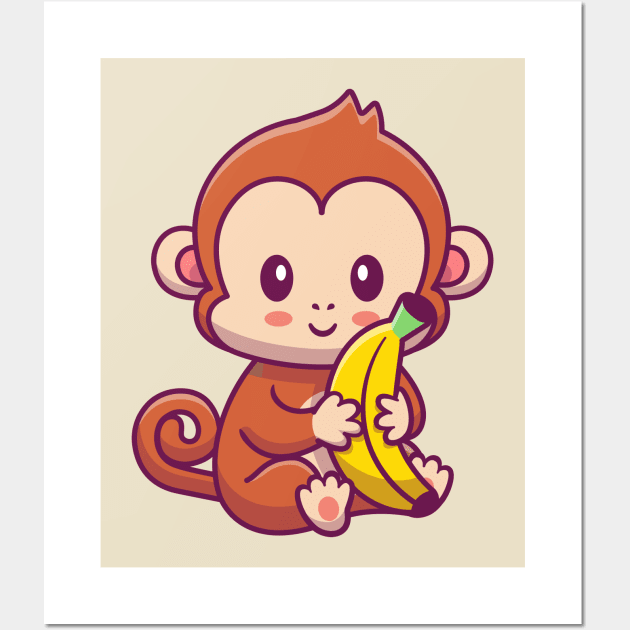 The Monkey Marketplace Art Print