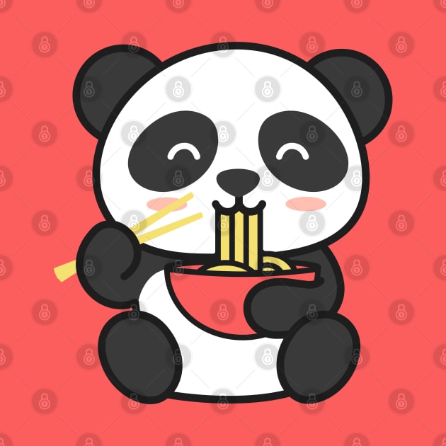 Ramen Panda Slurp by machmigo
