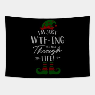 I'm Just WTF-ing My Way Through Life Tapestry