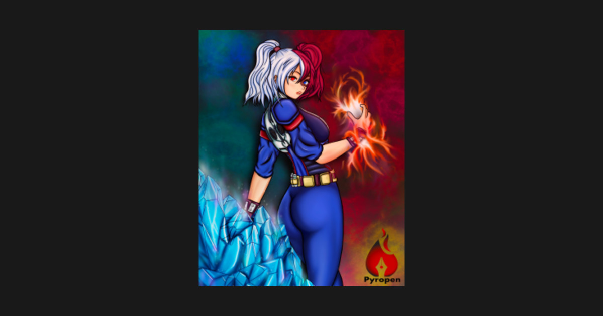 t shirt shoto todoroki