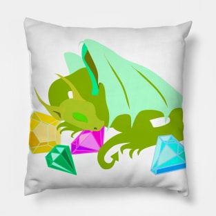 Dragon on the treasure Pillow