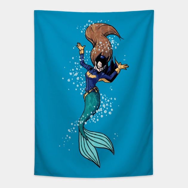 Little Merbat Tapestry by crackerbox