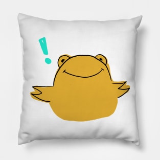 Suprised frog Pillow