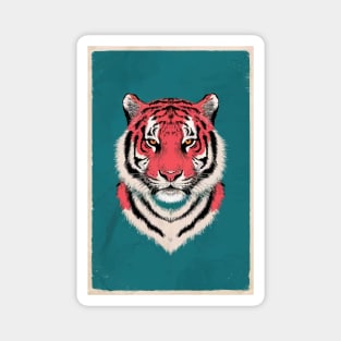 Tigers in the Grace of the Wild Magnet