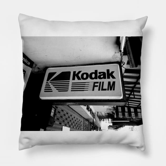Old School Pillow by Monoabstract