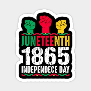 Celebrate Juneteenth 1865 Independece Day Magnet