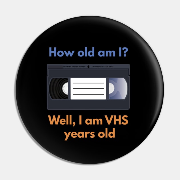 VHS Cassette Nostalgia Pin by NorseTech