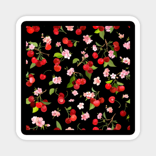 Cherry Pattern 2 Magnet