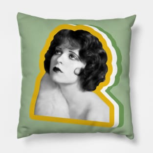 The Immortal Clara Bow Pillow